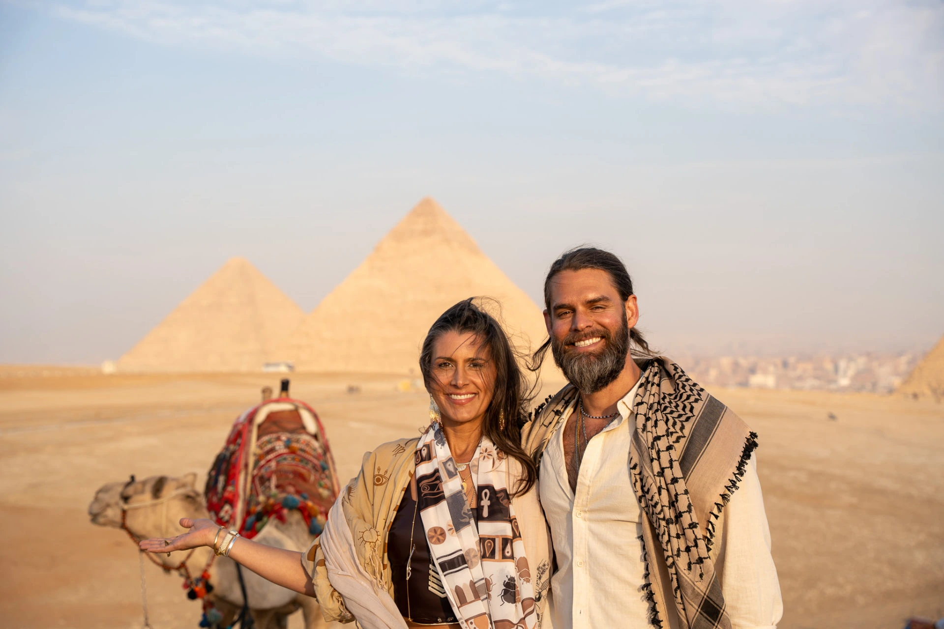 Deborah and Brandon Yager in Egypt